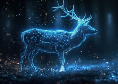 magical stag spirit