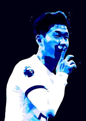 Son Heung Min Pop Art