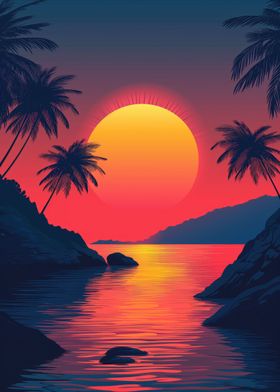 Sunset in the Tropics