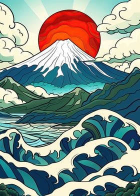 Spirit of Japan Mt Fuji