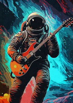 Guitarist Astronaut