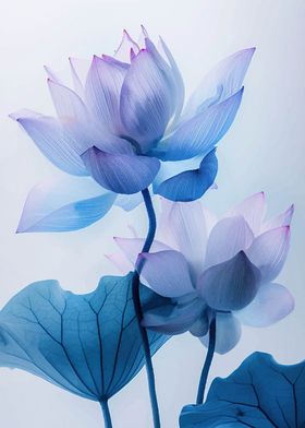 Lotus Watercolor Flower