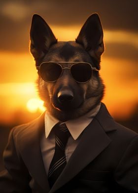 Fancy Gentleman Dog