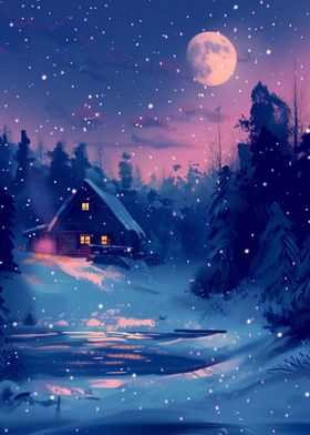 Moonlit Winter Haven