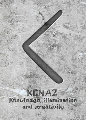 Kenaz Rune Symbol