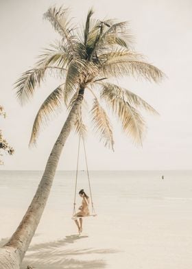 Palm Swing Serenity