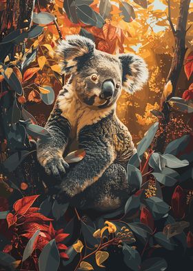 Koala Forest Trees