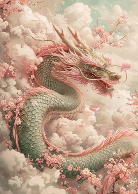 Japanese Sakura Dragon