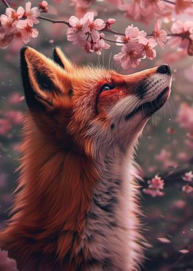 Red Fox Cherry Blossom