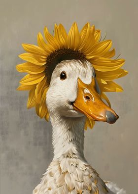 Duck Sunflower