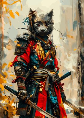 Cat Samurai