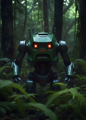 Green Robot 003