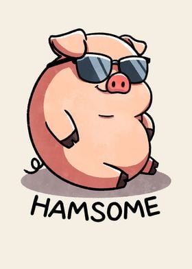 Handsome Pig