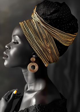 African woman photo