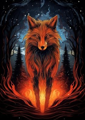 Fox Forest Animal