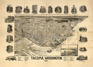 Tacoma Washington 1893