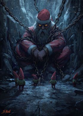 Chained Santa