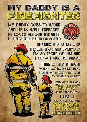 My Daddy is Firefighter