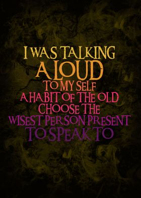 Talking word quotes