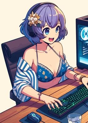 Anime Bikini Girl PC Game