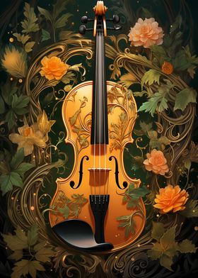 Violin Vintage Violinist