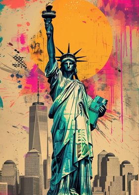 Statue Of Liberty Vintage