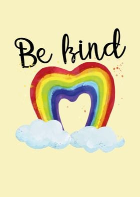 be kind rainbow