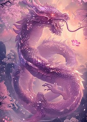 Japanese Sakura Dragon