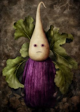 funny vegetable poster