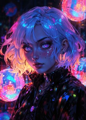 Neon Future Dreamer