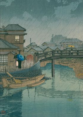 Kawase Hasui Rainy Season