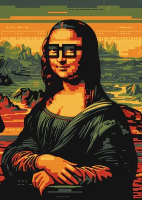 Mona Lisa Meme Sunglasses