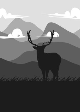 Deer minimalist