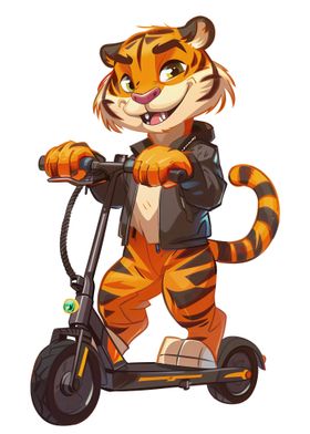 Tiger Scooter