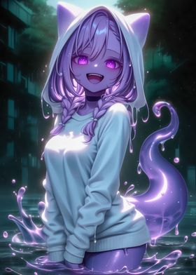 Purple Slime Girl