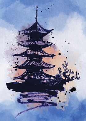 The Pagoda Painting