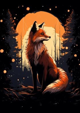 Fox Forest Animal