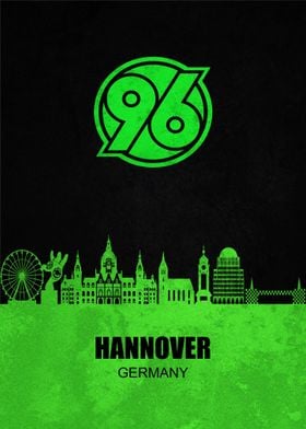 Hannover 96 City Skyline