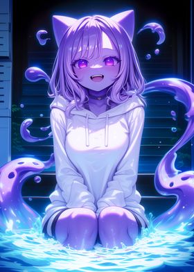 Purple Slime Girl