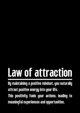 Law of attraction