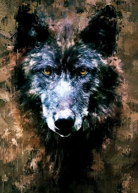 Wolf Face Painting