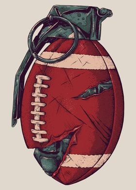 Rugby Ball Grenade