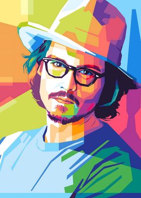 Johnny Depp fanart wpap