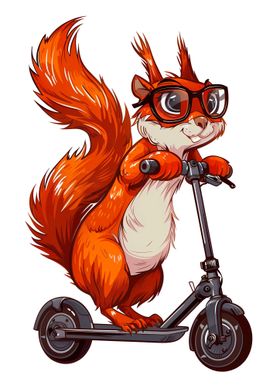 Squirrel Scooter