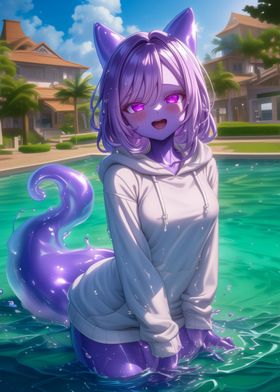 Purple Slime Girl