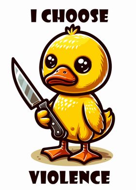 duck i choose violence