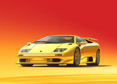 Lamborghini Diablo car