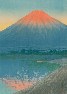 Kawase Hasui Lake Yamanaka