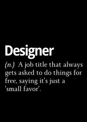 funny designer definition