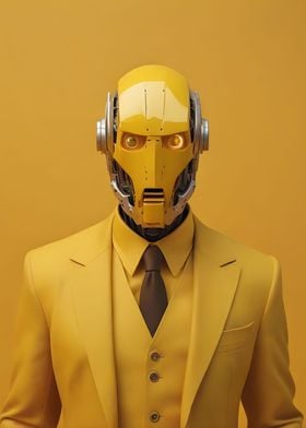 Robot in a suit